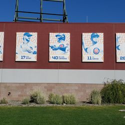 New banners at Sloan Park