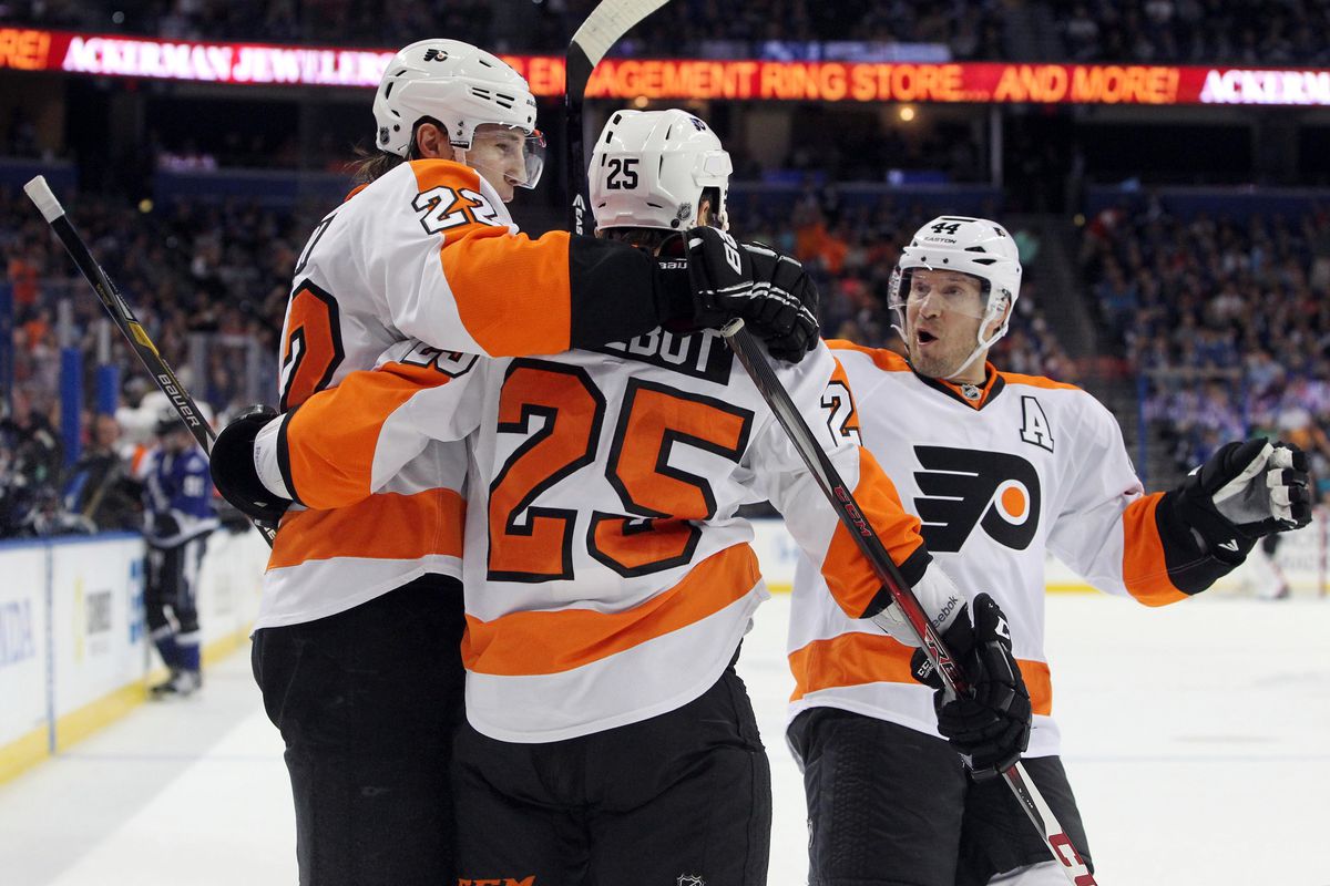Luke Schenn is still under 25, even if he is taller than the guy with the number 25 in this picture. #math