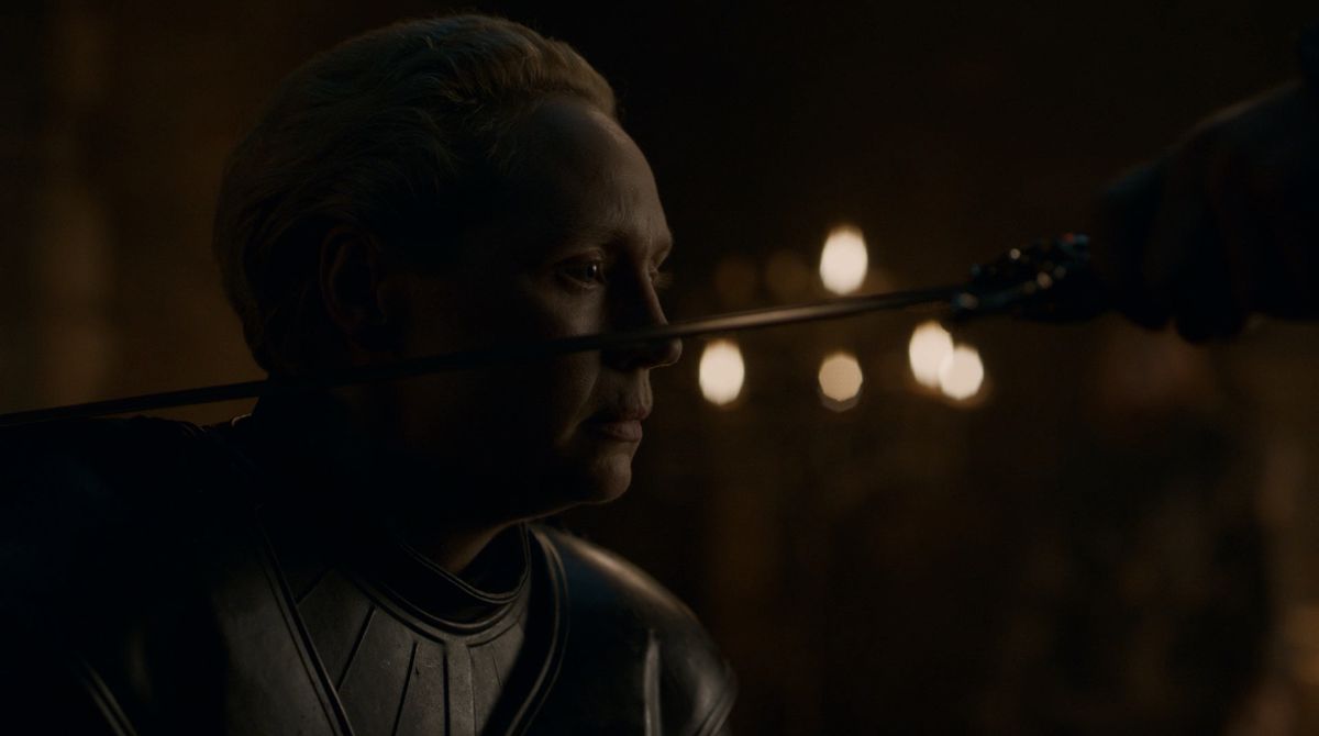 Game of Thrones S08E02 Brienne knighted