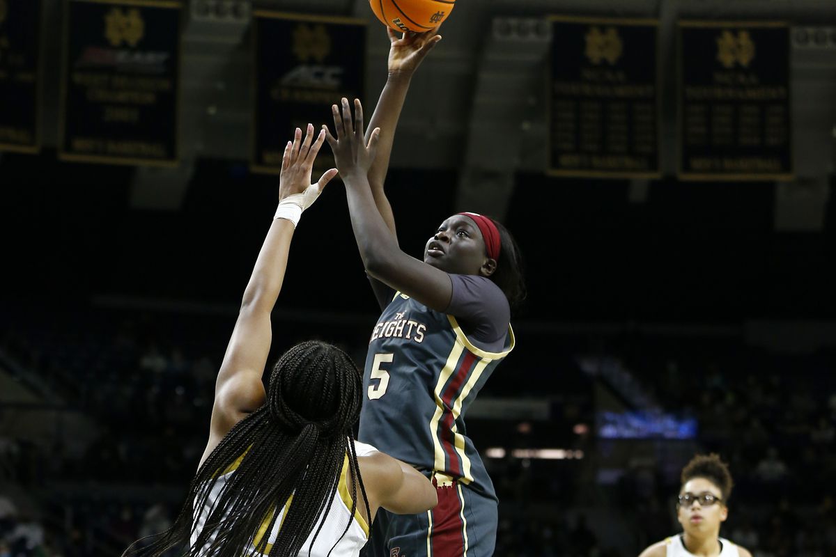 COLLEGE BASKETBALL: JAN 30 Womens - Boston College at Notre Dame
