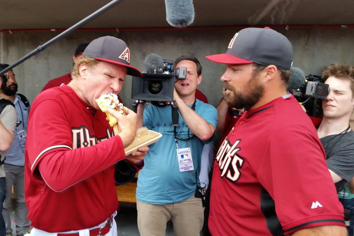 "Once it hits your lips, it’s so good!" #FarrellTakesTheField 
