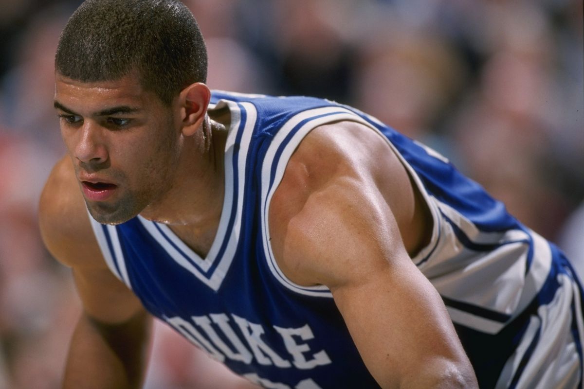 Shane Battier's second trip to the Final Four was a study in intensity and effort.