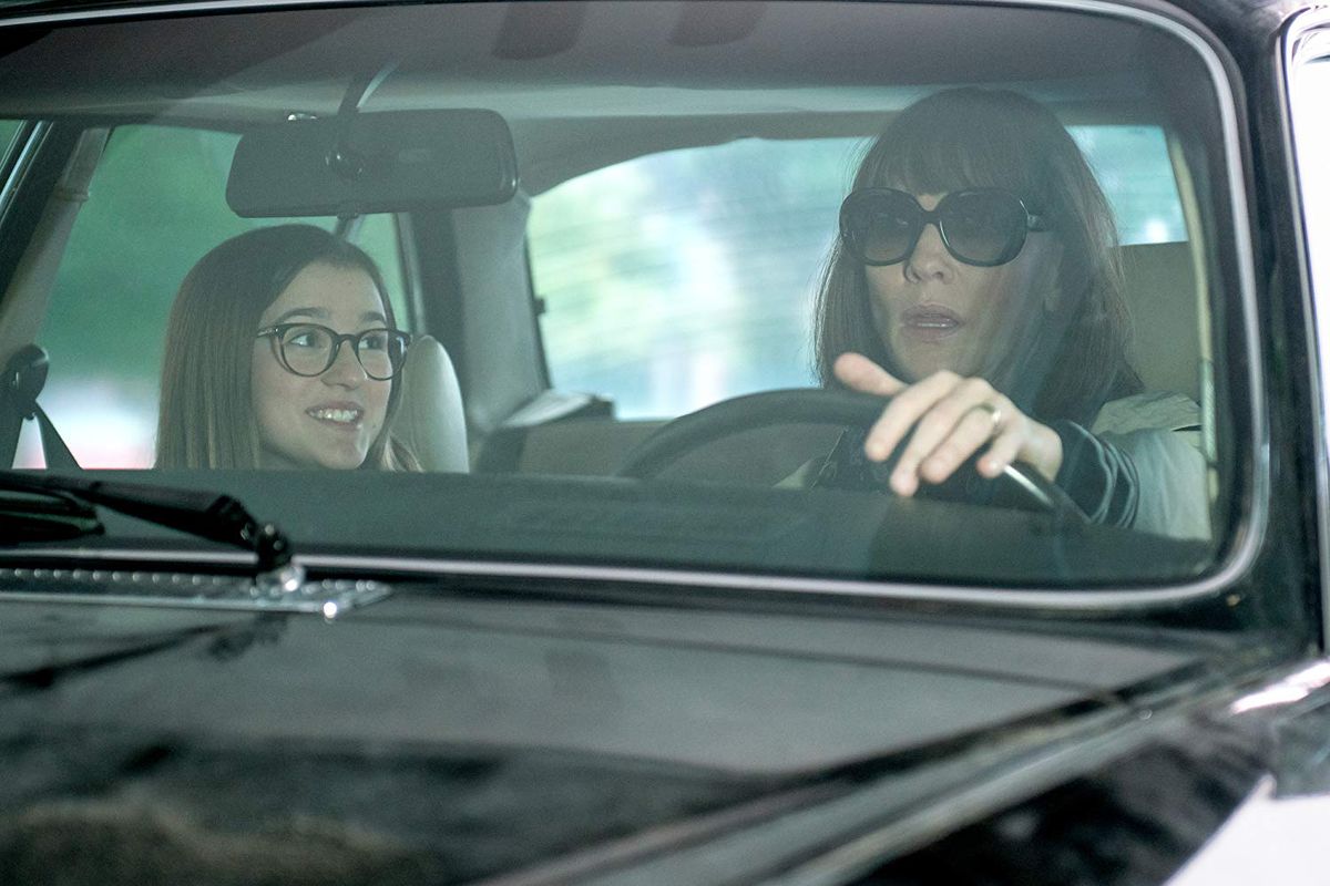 Cate Blanchett and Emma Nelson in Where’d You Go, Bernadette.