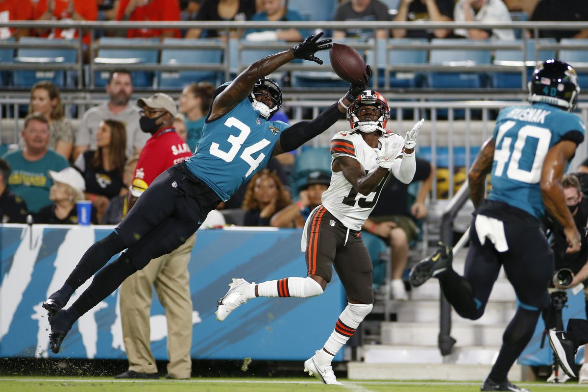 NFL: AUG 14 Preseason - Browns at Jaguars