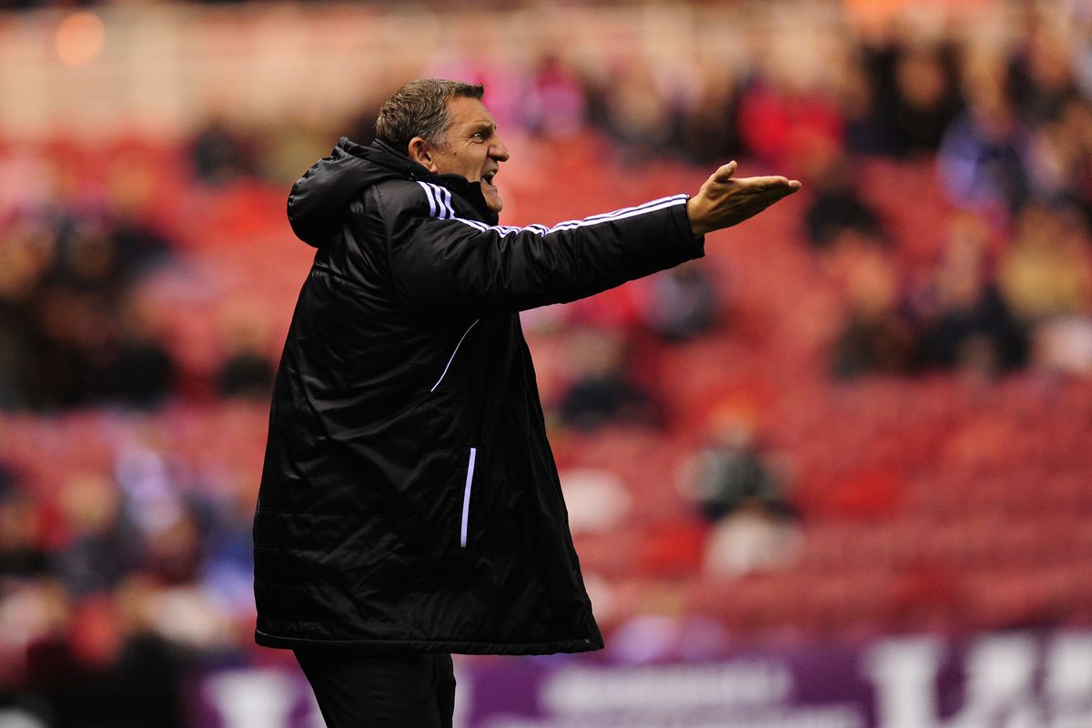 Tony Mowbray brings his Middlesbrough side to Elland Road this Saturday.