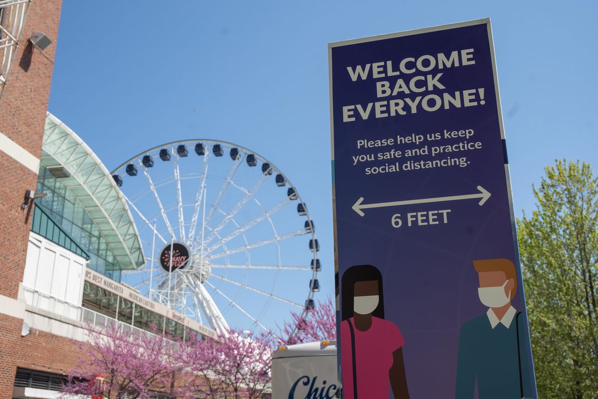 Navy Pier started a partial reopening on April 30, and on Tuesday, May 18, it announced it would open indoor public space this week, with a goal of being fully reopened by Memorial Day.
