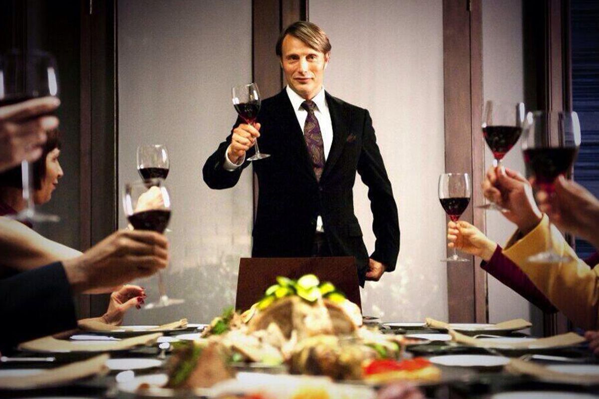 Hannibal creator Bryan Fuller tweeted this photo last night in celebration of the news. 