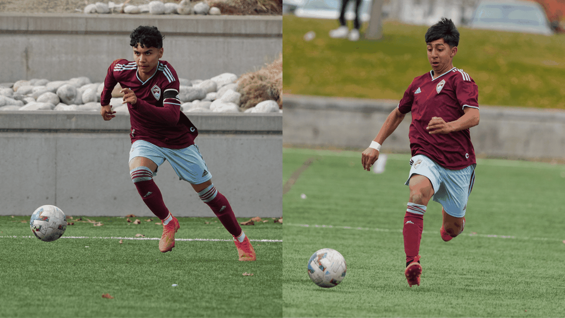 Madera and Acosta represent the Rapids Academy