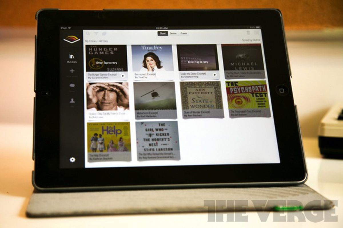 Audible iPad app stock 640