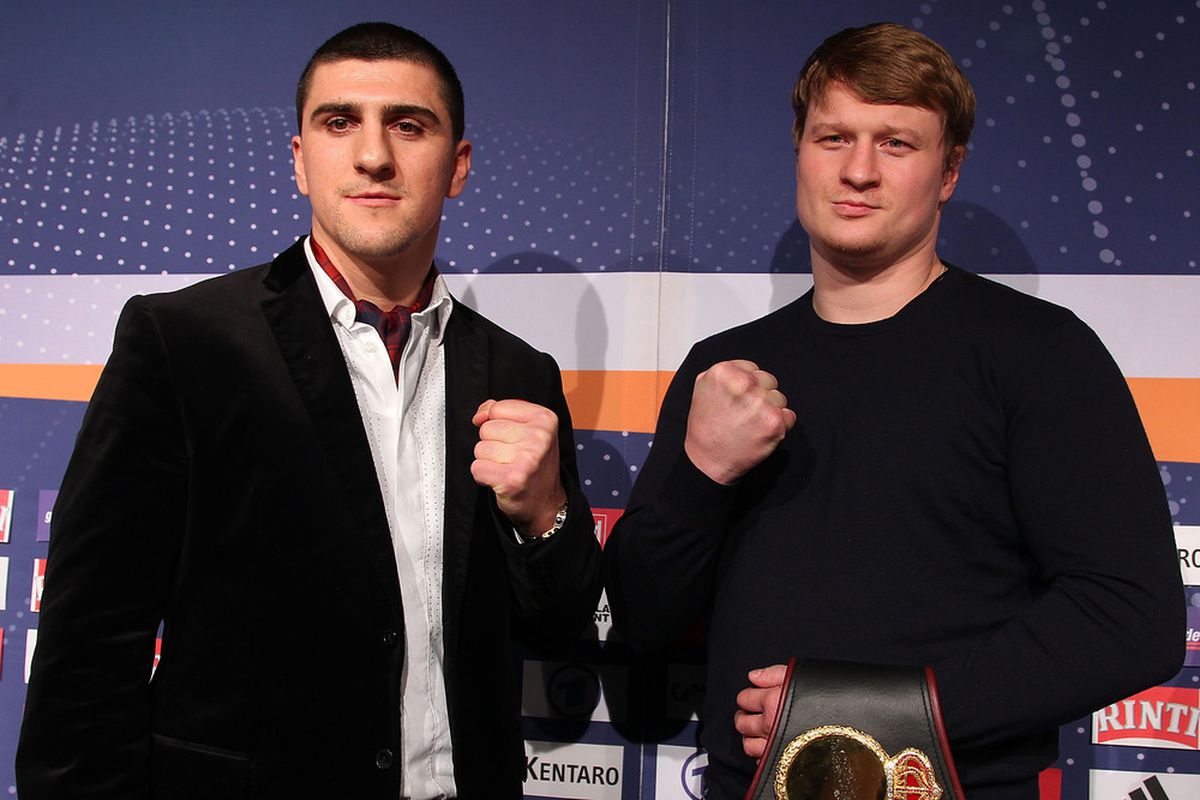 Either Marco Huck or Alexander Povetkin will face Hasim Rahman later this year. Yippee. (Photo by Thomas Niedermueller/Bongarts/Getty Images)