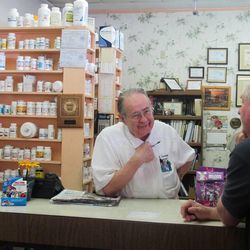 At Orchard Drug, pharmacist Dale Loveridge knows his customers by their first names.
