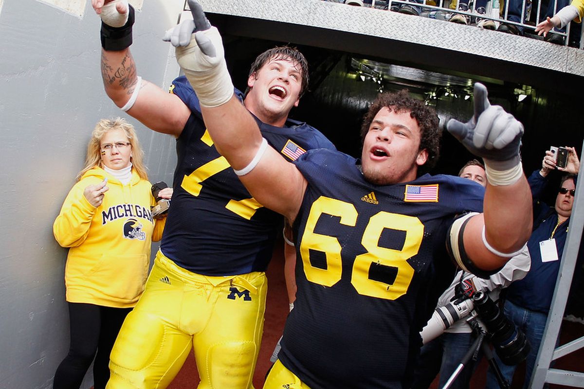 Brady Pallante could compare to former Wolverine DT Mike Martin (#68).