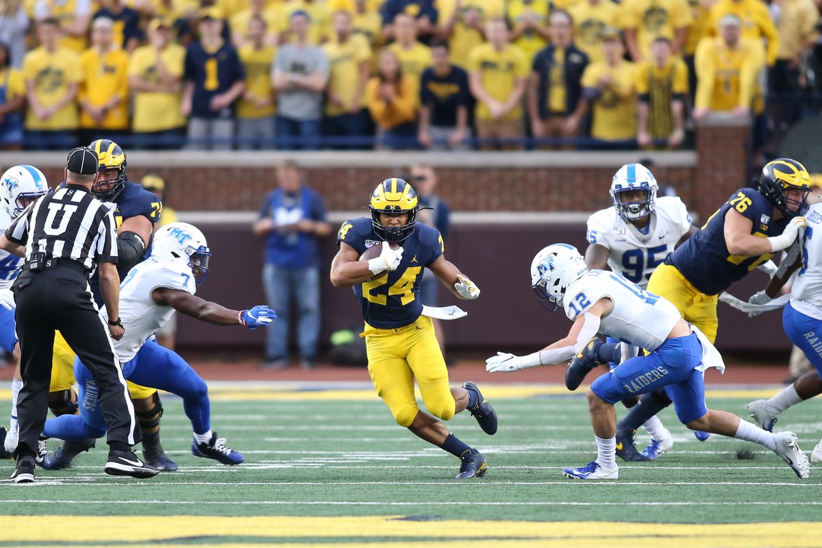 COLLEGE FOOTBALL: AUG 31 Middle Tennessee at Michigan