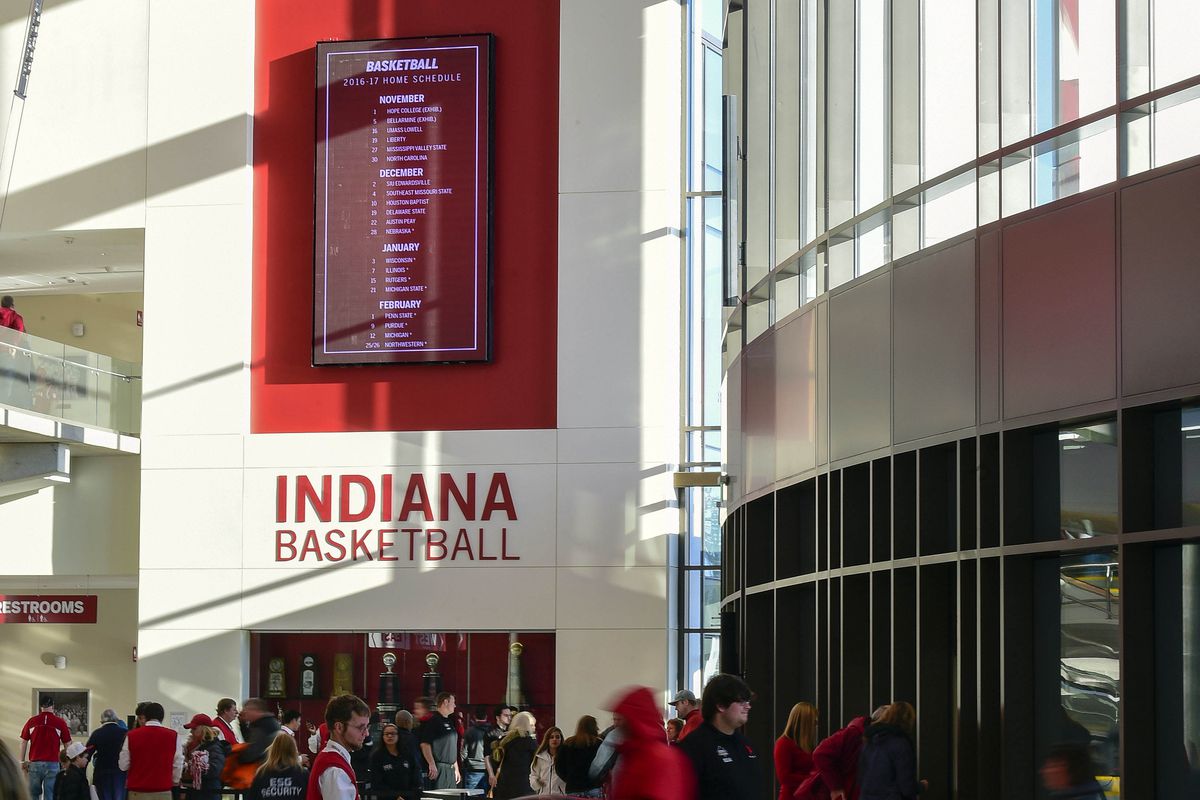NCAA Basketball: Illinois at Indiana