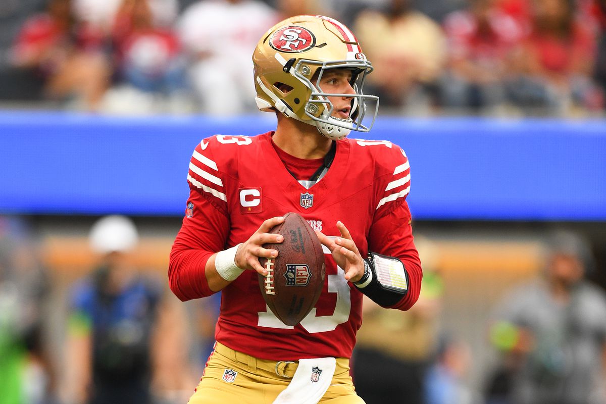 Brock Purdy NFL: SEP 17 49ers at Rams