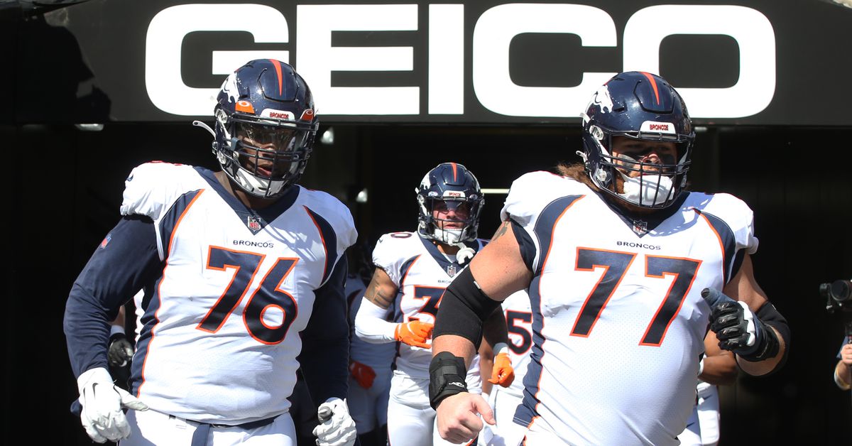 Broncos projected starting offensive line could be a concern vs Chargers