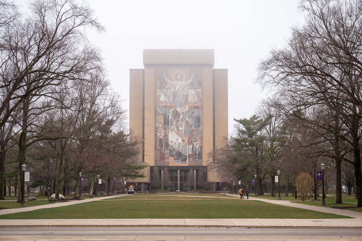 NCAA: Coronavirus-Notre Dame Views