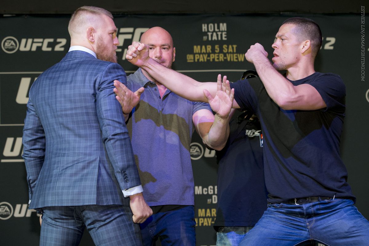 Conor McGregor and Nate Diaz headline UFC 196 on Saturday night in Las Vegas.