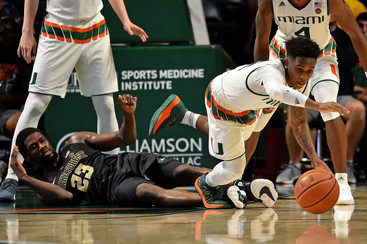 NCAA Basketball: Wake Forest at Miami
