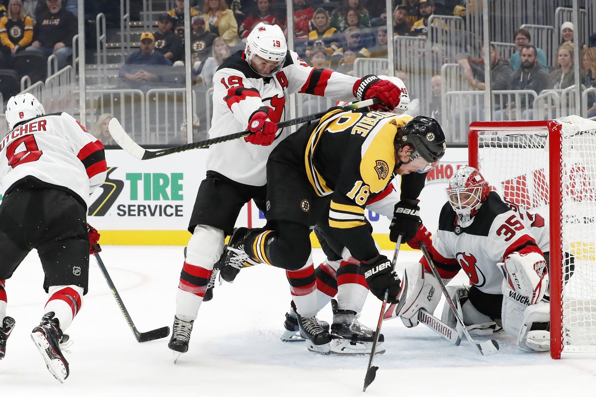 NHL: OCT 12 Devils at Bruins
