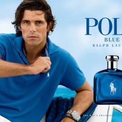 <span class="credit">Image <a href="http://www.thegloss.com/2009/05/19/fashion/ralph-lauren-polo-blue/">via</a></span><br></br>
A professional Argentinian polo player named Nacho. It doesn't get any better than that. Except it does because he also models