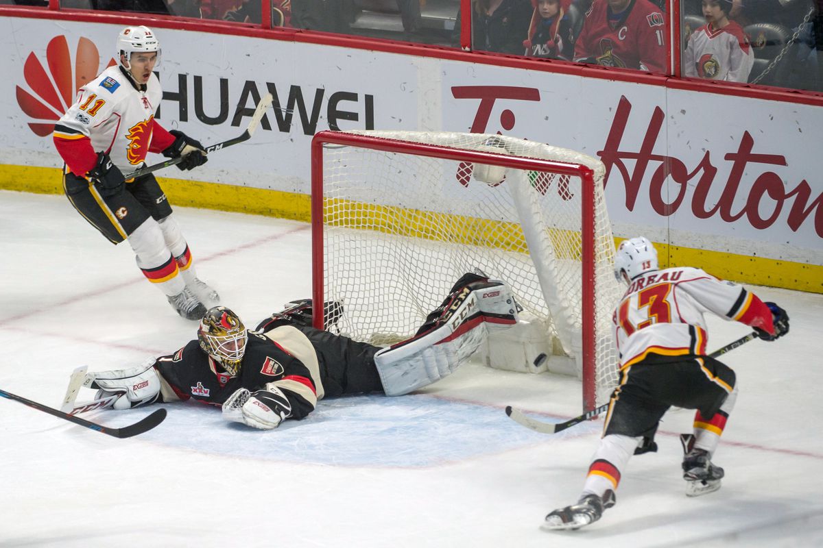NHL: Calgary Flames at Ottawa Senators