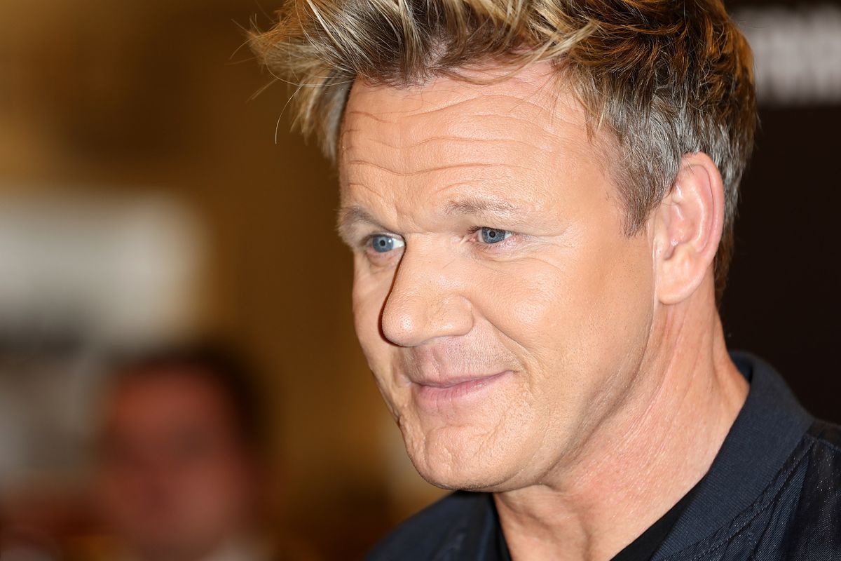 Gordon Ramsay Signs Copies Of His New Book 'Bread Street Kitchen'