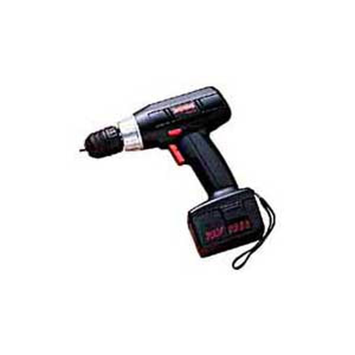 THE HANDLE on a cordless drill is either a pistol grip or T-handle. The T-handle is most comfortable for general drilling and driving screws.