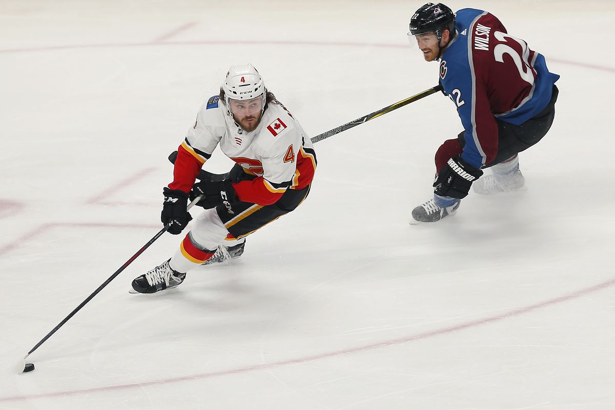 NHL: APR 17 Stanley Cup Playoffs First Round - Flames at Avalanche