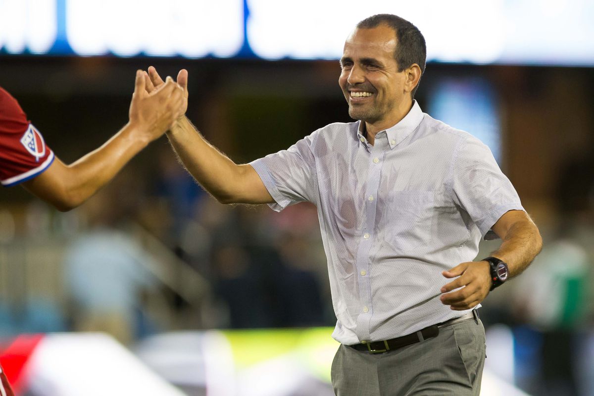 Oscar Pareja's Dallas squad is top of the table and it has him smiling.