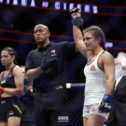 Hannah Cifers gets the win at UFC 235.