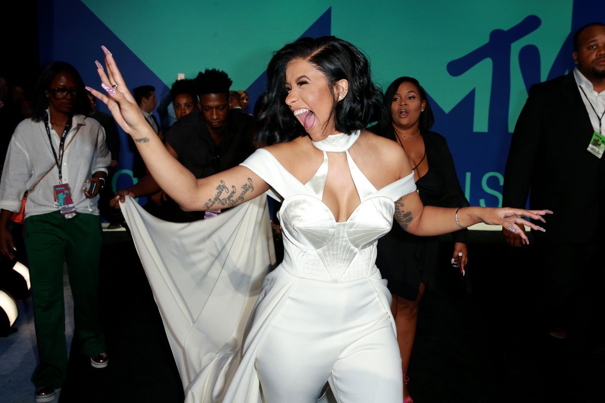 Cardi B Accidentally Leaks Topless Picture; Fans Trend #B 
