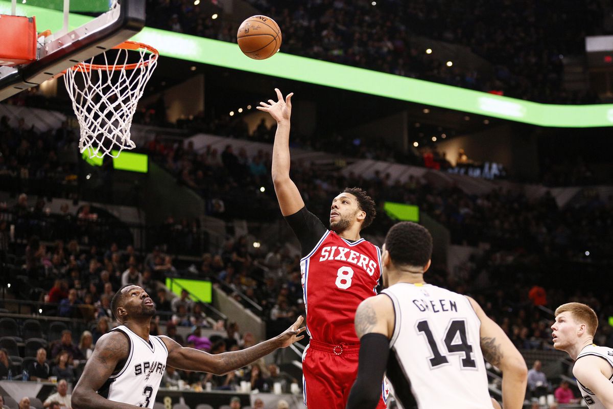 NBA: Philadelphia 76ers at San Antonio Spurs