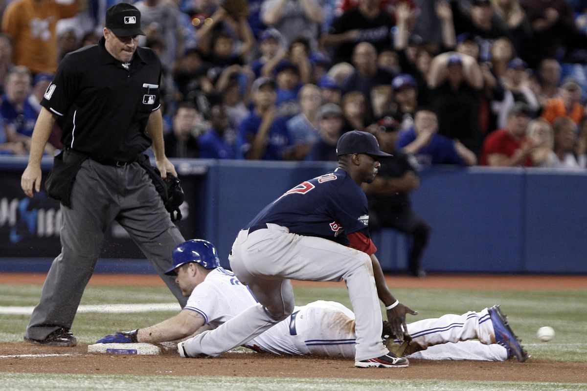 Photographic proof of Lind's triple. (Photo by Abelimages/Getty Images)