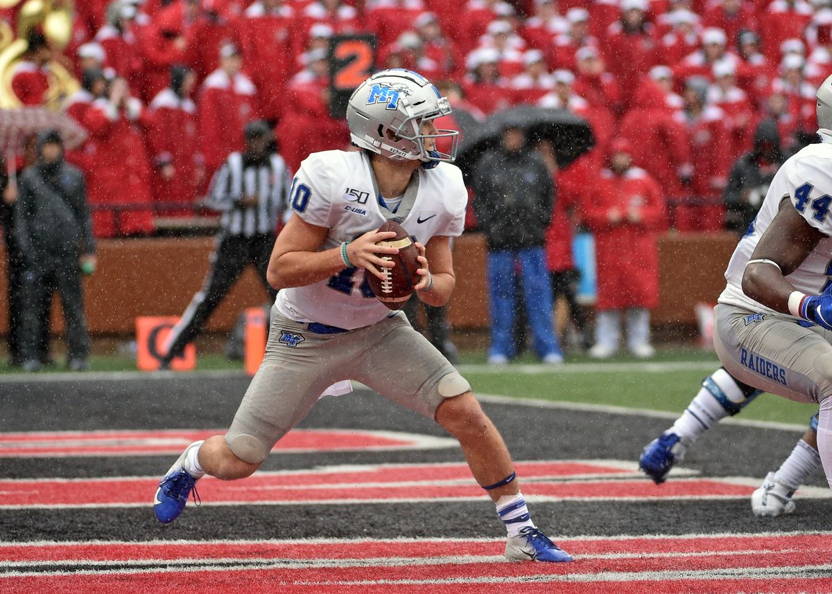 COLLEGE FOOTBALL: NOV 30 Middle Tennessee at Western Kentucky