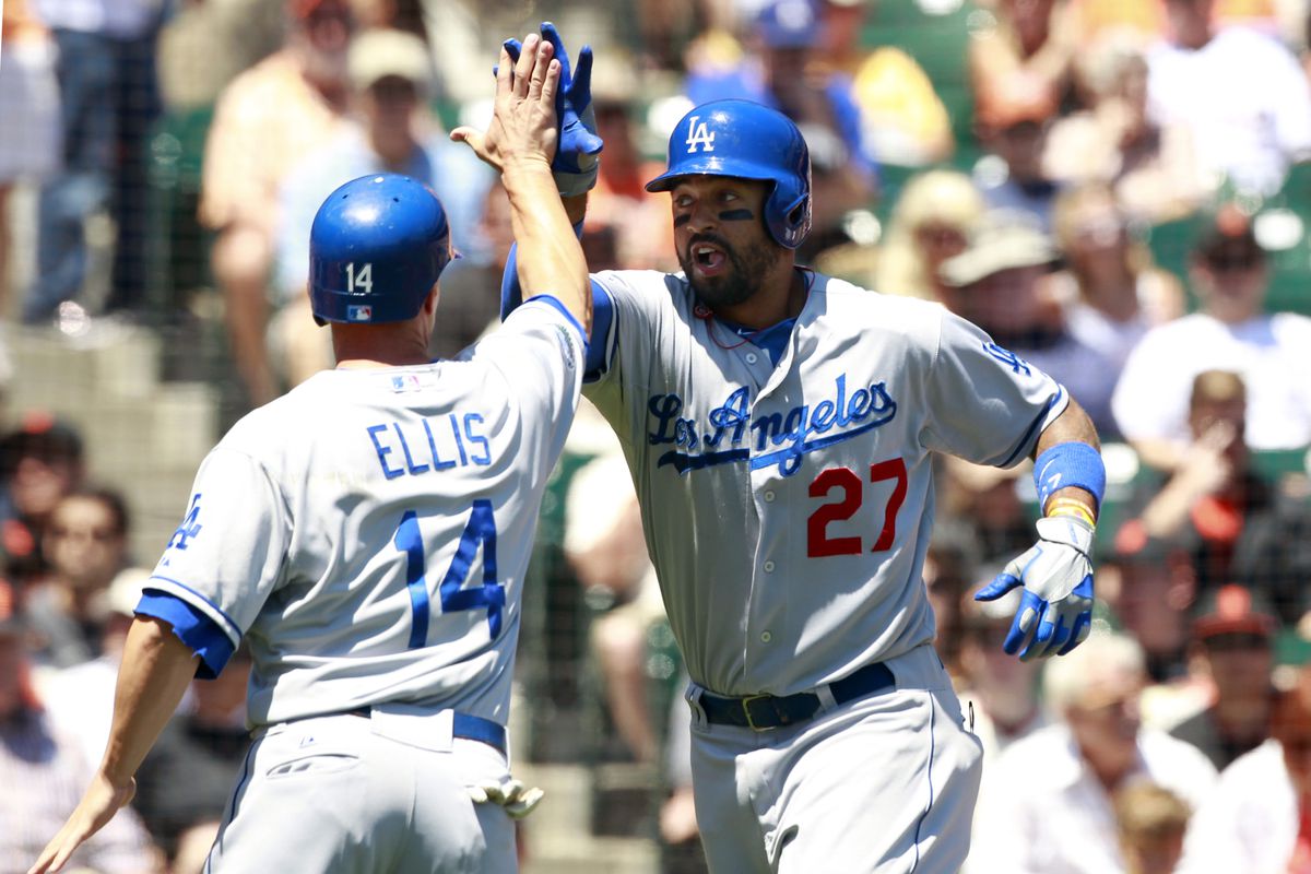 Matt Kemp has destroyed left-handed pitching this season, including a home run on Saturday against Barry Zito. But right-handers aren't immune from his wrath.