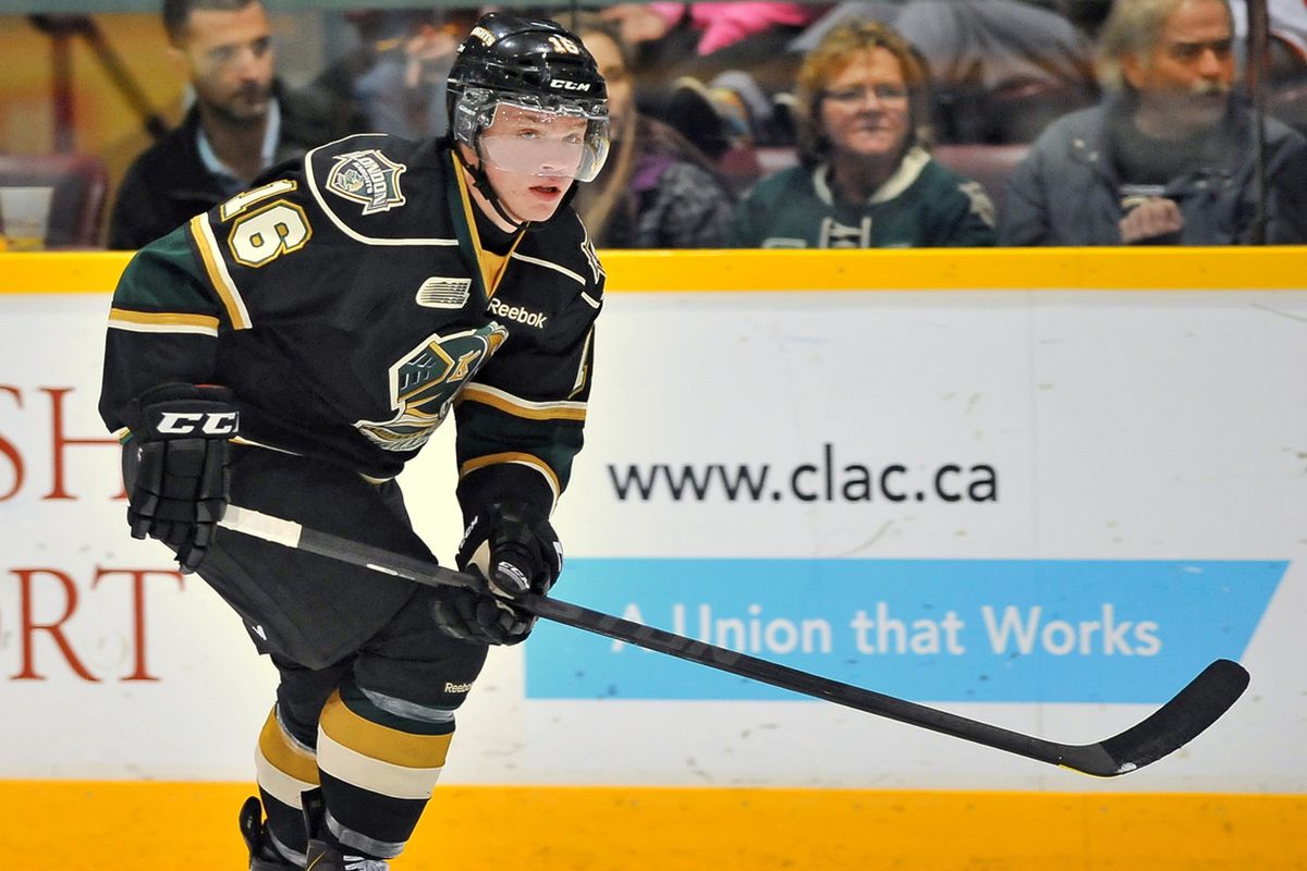 Max Domi- taken by the Jackets 14th Overall in the 2013 SBNation NHL Mock Draft