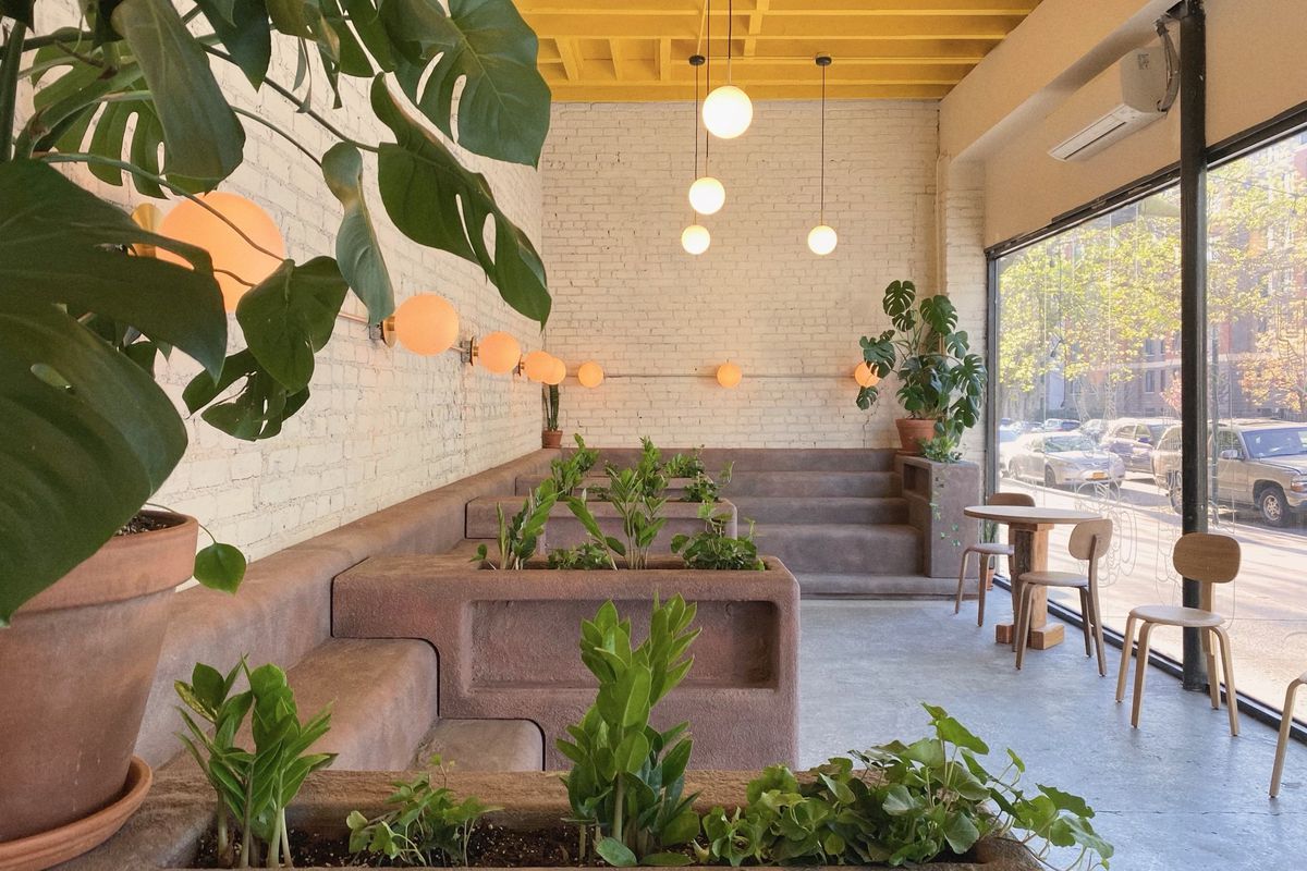 Inside a new coffee shop in Crown Heights
