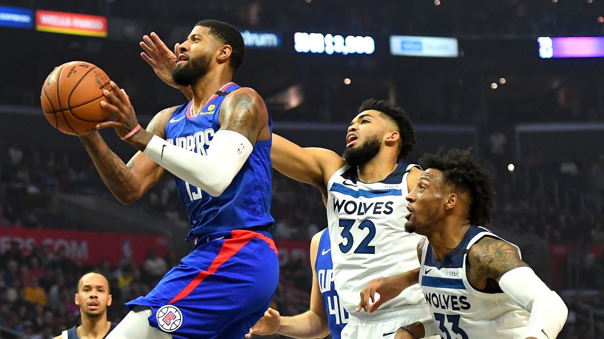NBA: Minnesota Timberwolves at Los Angeles Clippers