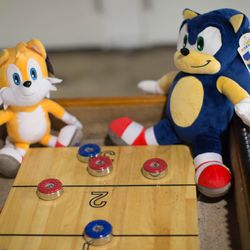 Sonic, you're only 25 years old ... aren't you a little young for shuffleboard?