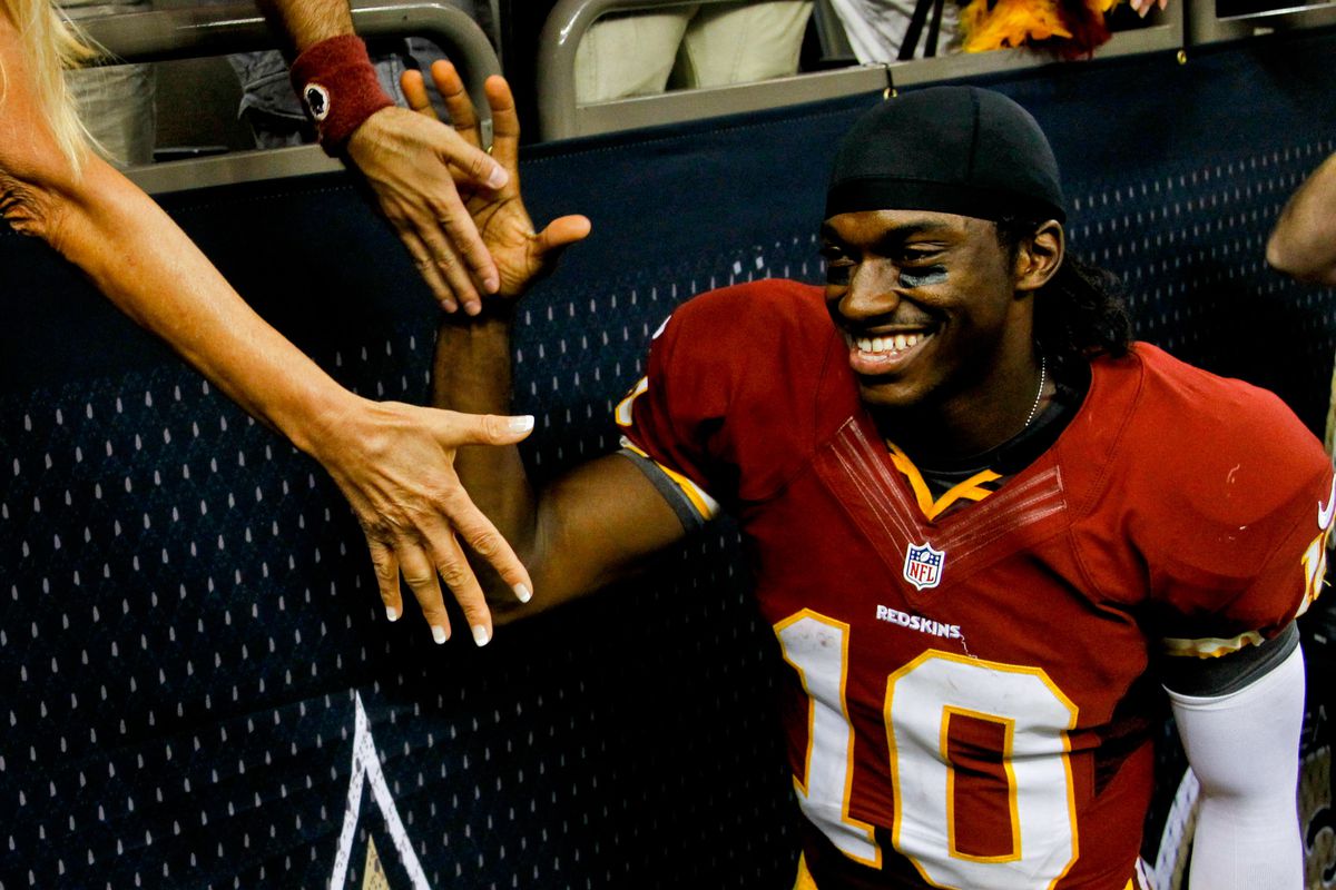 Last year the Redskins opened on the road to a much celebrated victory in RGIII's debut.