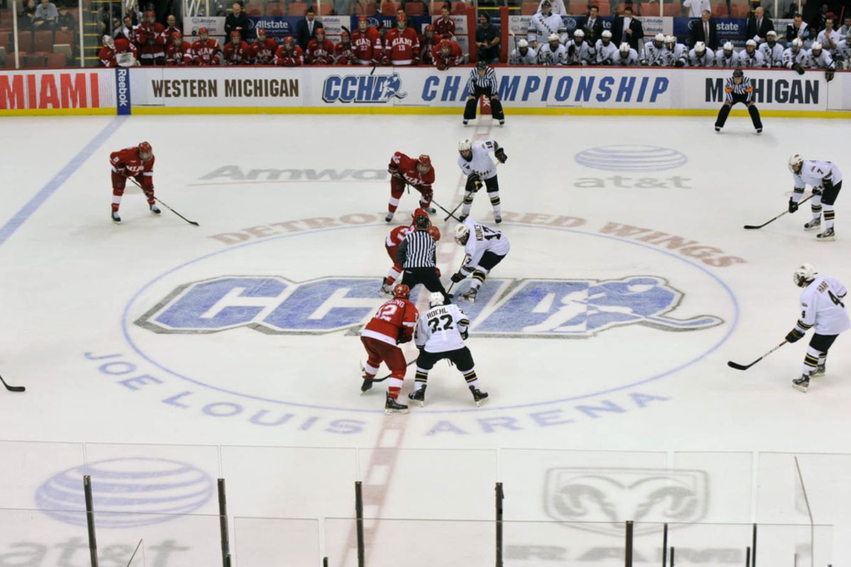 Last year, Miami and WMU squared off in Detroit.  Can they both make it back in the final CCHA season?