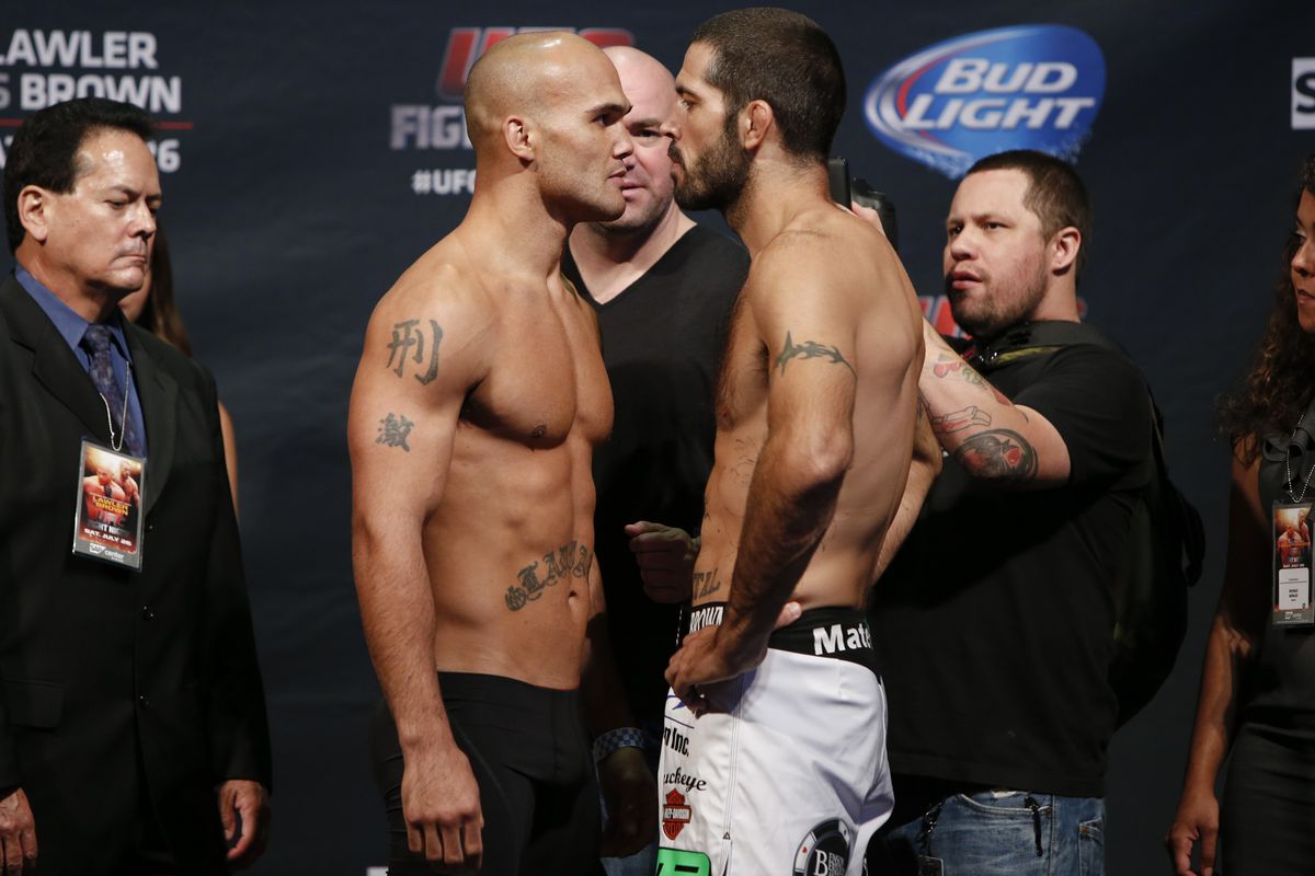 Robbie Lawler and Matt Brown try to get closer to a title shot at UFC on FOX 12 on Saturday night.