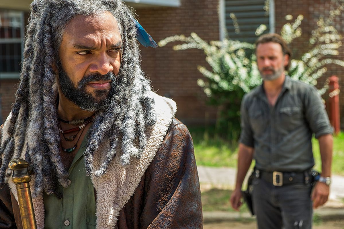 Image result for rick and ezekiel the walking dead