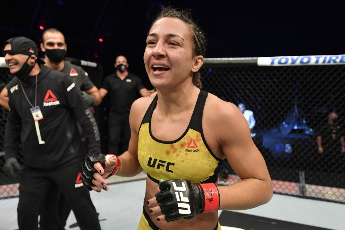 Amanda Ribas tested positive for COVID-19 out of bout opposite Angela Hill