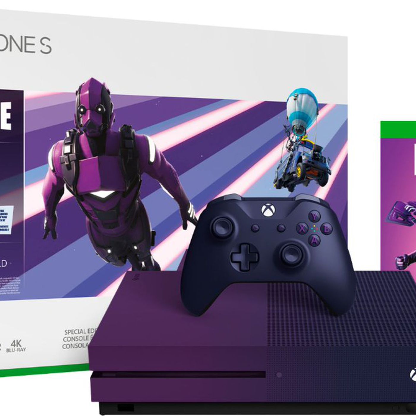 Leaked images reveal Microsoft's Xbox One S Fortnite fans - Verge
