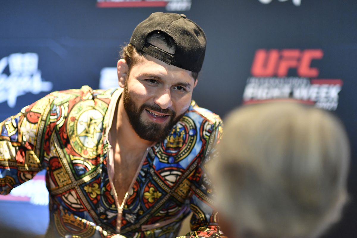 Jorge Masvidal at a UFC Fan Experience event.