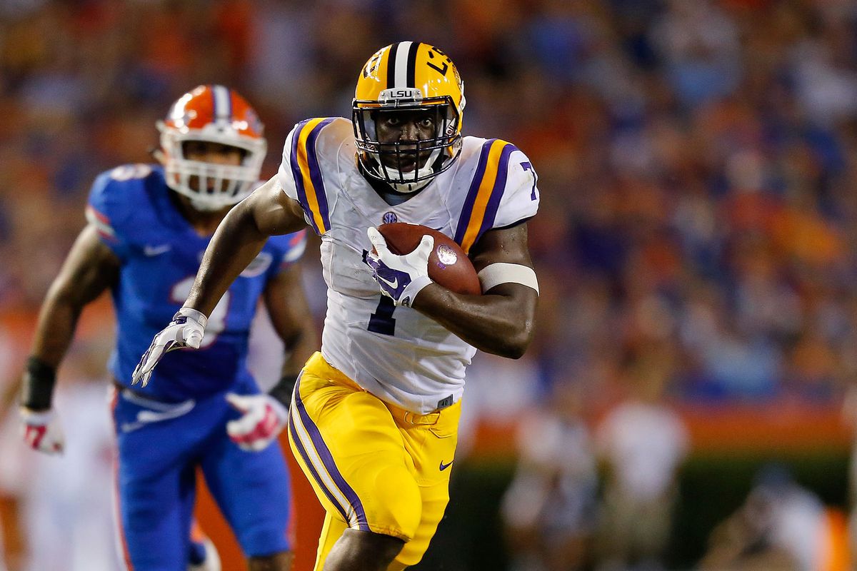 True freshman Leonard Fournette played an important role for LSU in 2014.
