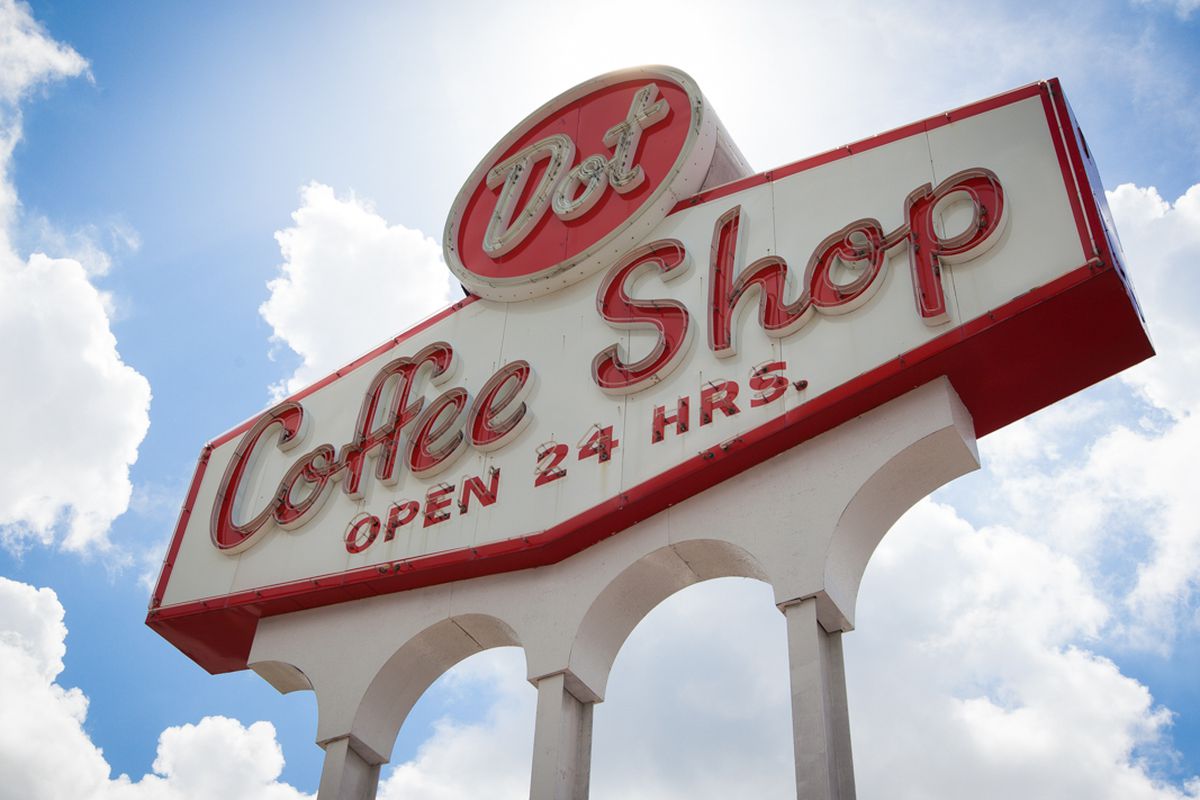 Dot Coffee Shop in Houston. 