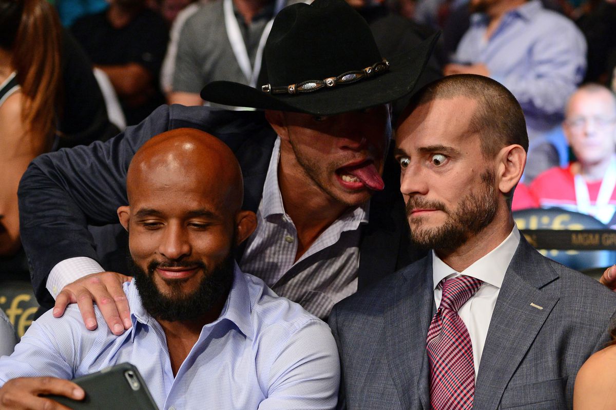 CM Punk: loves the life of being a celebrity fighter!